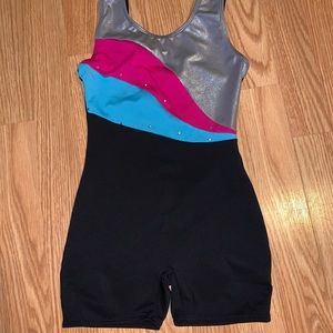 Girls gymnastics biketard size 5/6